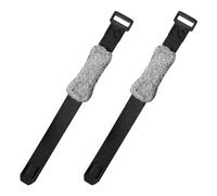 GLADFRESIT Lot de 2 amortisseurs de sourdine réglables pour guitare électrique, acoustique classique, basse (noir)