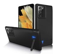 Gladgogo Coque Batterie pour Samsung Galaxy Note 20 Ultra 5G, [6000mAh] Chargeur Rechargeable Batterie Externe Puissante Power Bank avec Support (6,9'')