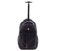 Gladiator 0700 2 roulettes Trolley à dos 50 cm Compartiment pour ordinateur portable noir
