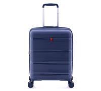 Gladiator 0800 4 roues Valise cabine 55 cm '"avec soufflet d''extension"' bleu