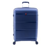 Gladiator 0800 4 roulettes Trolley 76 cm avec soufflet d'extension bleu
