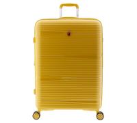 Gladiator 0800 4 roues Valise cabine 76 cm '"avec soufflet d''extension"' jaune