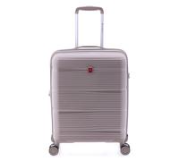 Gladiator 0800 4 roulettes Trolley 55 cm avec soufflet d'extension beige
