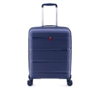 Gladiator 0800 4 roulettes Trolley 55 cm avec soufflet d'extension bleu