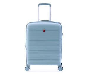 Gladiator 0800 4 roulettes Trolley 55 cm avec soufflet d'extension bleu