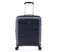 Gladiator 0800 4 roulettes Trolley 55 cm avec soufflet d'extension noir