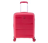 Gladiator 0800 4 roulettes Trolley 55 cm avec soufflet d'extension rouge