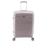Gladiator 0800 4 roulettes Trolley 65 cm avec soufflet d'extension beige