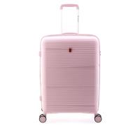 Gladiator 0800 4 roulettes Trolley 65 cm avec soufflet d'extension rose