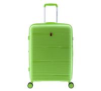 Gladiator 0800 4 roulettes Trolley 65 cm avec soufflet d'extension vert