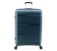 Gladiator 0800 4 roulettes Trolley 76 cm avec soufflet d'extension bleu pétrole
