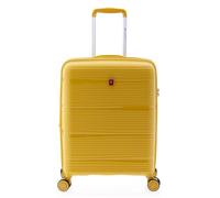 Gladiator 0800 4 roulettes Trolley de cabine 55 cm avec soufflet d'extension jaune