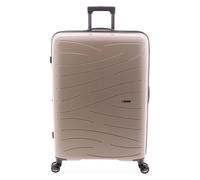 Gladiator 1700 4 roulettes Trolley 74 cm avec soufflet d'extension beige