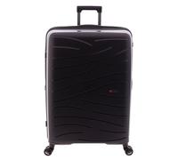 Gladiator 1700 4 roulettes Trolley 74 cm avec soufflet d'extension noir