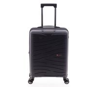 Gladiator 1700 4 roulettes Trolley de cabine 55 cm avec soufflet d'extension noir