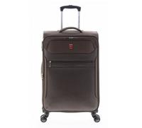 Gladiator 2000 4 roulettes Trolley 68 cm avec soufflet d'extension brun