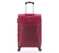 Gladiator 2000 4 roulettes Trolley 68 cm avec soufflet d'extension rouge