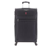 Gladiator 2000 4 roulettes Trolley 78 cm avec soufflet d'extension noir
