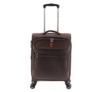 Gladiator 2000 4 roulettes Trolley de cabine 55 cm avec soufflet d'extension brun