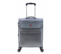 Gladiator 2000 4 roulettes Trolley de cabine 55 cm avec soufflet d'extension gris
