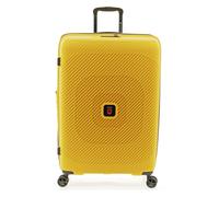 Gladiator 2800 4 roulettes Trolley L 74 cm avec soufflet d'extension jaune