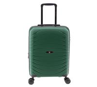 Gladiator 3400 4 roulettes Trolley de cabine 55 cm avec soufflet d'extension vert