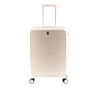 Gladiator 3500 4 roulettes Trolley 65 cm avec soufflet d'extension blanc