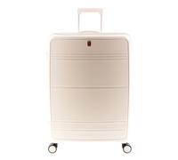 Gladiator 3500 4 roulettes Trolley 75 cm avec soufflet d'extension blanc