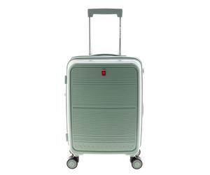 Gladiator 3500 4 roulettes Trolley de cabine 55 cm avec soufflet d'extension vert