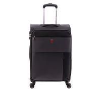 Gladiator 3700 4 roues Valise cabine 66 cm avec soufflet d'extension noir