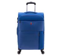 Gladiator 3700 4 roulettes Trolley 66 cm avec soufflet d'extension bleu
