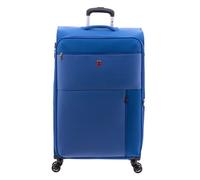 Gladiator 3700 4 roulettes Trolley 78 cm avec soufflet d'extension bleu