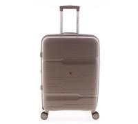 Gladiator 3800 4 roues Valise cabine 67 cm '"avec soufflet d''extension"' beige