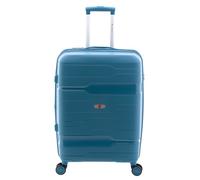 Gladiator 3800 4 roues Valise cabine 67 cm '"avec soufflet d''extension"' bleu