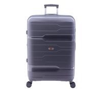 Gladiator 3800 4 roues Valise cabine 77 cm '"avec soufflet d''extension"' gris