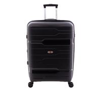 Gladiator 3800 4 roues Valise cabine 77 cm '"avec soufflet d''extension"' noir