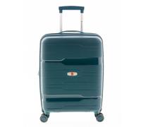 Gladiator 3800 4 roulettes Trolley de cabine 55 cm avec soufflet d'extension vert
