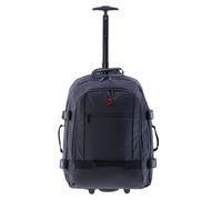 Gladiator 3900 2 roues Trolley à dos 55 cm Compartiment ordinateur noir