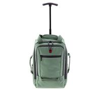Gladiator 3900 2 roulettes Trolley à dos 40 cm Compartiment pour ordinateur portable vert