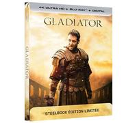 Gladiator - 4k Ultra Hd + Blu-Ray + Blu-Ray Bonus - Édition Boîtier Steelbook