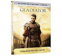 Gladiator - 4k Ultra Hd + Blu-Ray + Blu-Ray Bonus - Édition Boîtier Steelbook