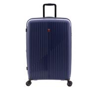 Gladiator 5000 4 roulettes Trolley 73 cm avec soufflet d'extension bleu