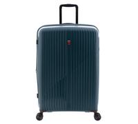 Gladiator 5000 4 roulettes Trolley 73 cm avec soufflet d'extension bleu pétrole