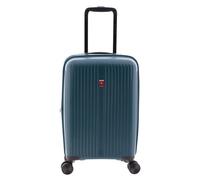 Gladiator 5000 4 roulettes Trolley de cabine 55 cm avec soufflet d'extension bleu pétrole