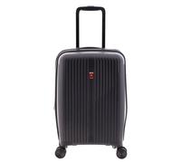 Gladiator 5000 4 roulettes Trolley de cabine 55 cm avec soufflet d'extension noir