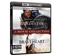 Gladiator / Braveheart 2-Movie Collection [Ultra Hd] With Blu-Ray, 4k Masteri