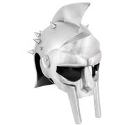 Gladiator Casque Maximus avec incrustation en cuir avec épines-Gladiator-Spartacus