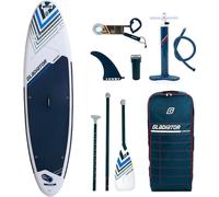 Gladiator Set de planches de Stand Up Paddling "Origin White-Edition 2023" avec fixation pour siège de kayak, 10'8 Allround Board