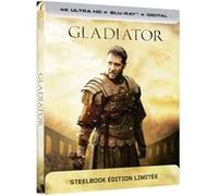 Gladiator - 4k Ultra Hd + Blu-Ray + Blu-Ray Bonus - Édition Boîtier Steelbook