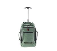 GLADIATOR Valise à Dos à roulettes, Bagage à Main, Polaire, Vert, cabina, Sac à roulettes et Sac à Dos, Dimensions sous Le siège Ryanair